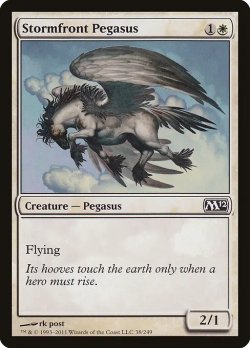 画像1: 嵐前線のペガサス/Stormfront Pegasus 【英語版】 [M12-白C]