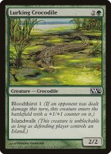 隠れ潜む鰐/Lurking Crocodile 【英語版】 [M12-緑C]