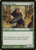 ルーン爪の熊/Runeclaw Bear 【英語版】 [M12-緑C]