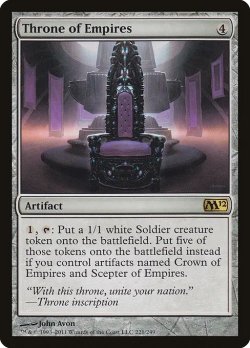画像1: 帝国の玉座/Throne of Empires 【英語版】 [M12-灰R]