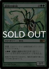 絹鎖の蜘蛛/Silklash Spider 【日本語版】 [M13-緑R]