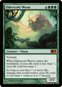 古鱗のワーム/Elderscale Wurm 【英語版】 [M13-緑MR]
