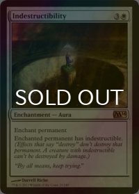 [FOIL] 不滅/Indestructibility 【英語版】 [M14-白R]