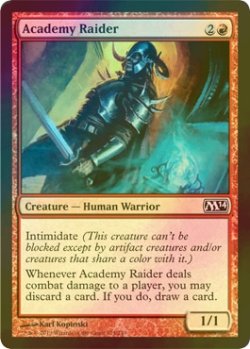 画像1: [FOIL] アカデミーの略奪者/Academy Raider 【英語版】 [M14-赤C]