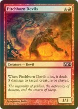 [FOIL] 燃え投げの小悪魔/Pitchburn Devils 【英語版】 [M14-赤C]