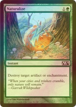 画像1: [FOIL] 帰化/Naturalize 【英語版】 [M14-緑C]