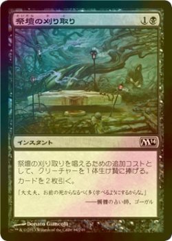 画像1: [FOIL] 祭壇の刈り取り/Altar's Reap 【日本語版】 [M14-黒C]