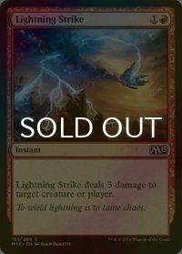 [FOIL] 稲妻の一撃/Lightning Strike 【英語版】 [M15-赤C]