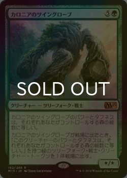 画像1: [FOIL] カロニアのツイングローブ/Kalonian Twingrove 【日本語版】 [M15-緑R]