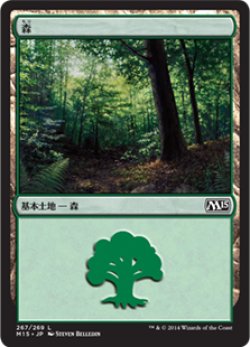 画像1: 森/Forest No.267 【日本語版】 [M15-土地C]