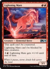 稲妻牝馬/Lightning Mare 【英語版】 [M19-赤U]《状態:NM》