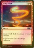 [FOIL] 焦熱の決着/Fiery Finish 【英語版】 [M19-赤U]