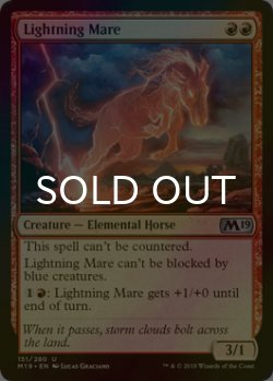 画像1: [FOIL] 稲妻牝馬/Lightning Mare 【英語版】 [M19-赤U]