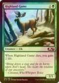 [FOIL] 高地の獲物/Highland Game 【英語版】 [M19-緑C]