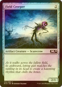 画像1: [FOIL] 耕地這い/Field Creeper 【英語版】 [M19-灰C]