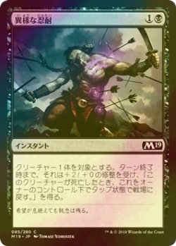 画像1: [FOIL] 異様な忍耐/Abnormal Endurance 【日本語版】 [M19-黒C]