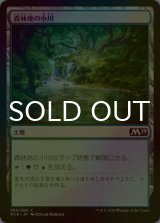 [FOIL] 森林地の小川/Woodland Stream 【日本語版】 [M19-土地C]