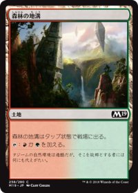 森林の地溝/Timber Gorge 【日本語版】 [M19-土地C]