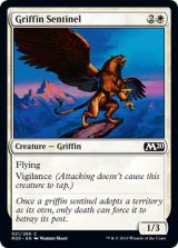 グリフィンの歩哨/Griffin Sentinel 【英語版】 [M20-白C]《状態:NM》