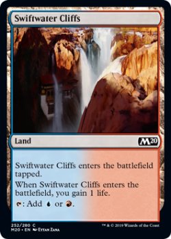 画像1: 急流の崖/Swiftwater Cliffs 【英語版】 [M20-土地C]