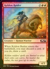 [FOIL] ケルドの略奪者/Keldon Raider 【英語版】 [M20-赤C]