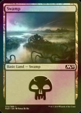 [FOIL] 沼/Swamp No.272 【英語版】 [M20-土地C]