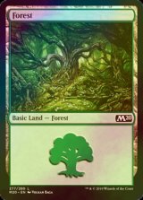 [FOIL] 森/Forest No.277 【英語版】 [M20-土地C]