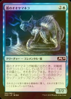 画像1: [FOIL] 霜のオオヤマネコ/Frost Lynx 【日本語版】 [M20-青C]