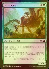 [FOIL] マンモスグモ/Mammoth Spider 【日本語版】 [M20-緑C]