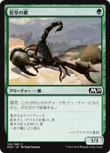 菅草の蠍/Sedge Scorpion 【日本語版】 [M20-緑C]《状態:NM》