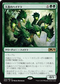 画像1: 大食のハイドラ/Voracious Hydra 【日本語版】 [M20-緑R]