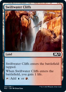 画像1: 急流の崖/Swiftwater Cliffs 【英語版】 [M21-土地C]