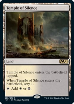 画像1: 静寂の神殿/Temple of Silence 【英語版】 [M21-土地R]