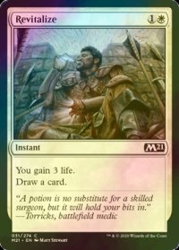 [FOIL] 活力回復/Revitalize 【英語版】 [M21-白C]