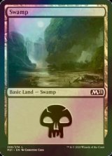 [FOIL] 沼/Swamp No.268 【英語版】 [M21-土地C]