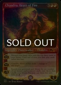 [FOIL] 炎の心、チャンドラ/Chandra, Heart of Fire No.301 (ショーケース版) 【英語版】 [M21-赤MR]