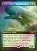 [FOIL] 追われる鯨/Pursued Whale (拡張アート版) 【英語版】 [M21-青R]