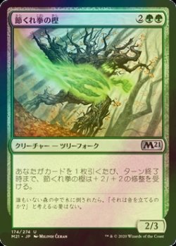 画像1: [FOIL] 節くれ拳の樫/Burlfist Oak 【日本語版】 [M21-緑U]