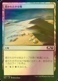 [FOIL] 磨かれたやせ地/Scoured Barrens 【日本語版】 [M21-土地C]