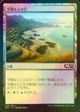 [FOIL] 平穏な入り江/Tranquil Cove 【日本語版】 [M21-土地C]