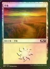 [FOIL] 平地/Plains No.260 【日本語版】 [M21-土地C]