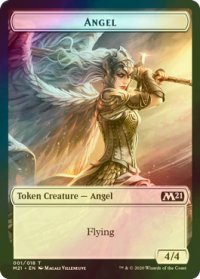 [FOIL] 天使/ANGEL 【英語版】 [M21-トークン]