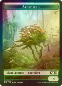 画像1: [FOIL] 苗木/SAPROLING 【英語版】 [M21-トークン]