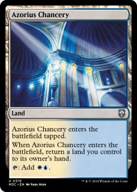 アゾリウスの大法官庁/Azorius Chancery 【英語版】 [M3C-土地U]