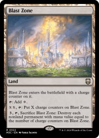爆発域/Blast Zone 【英語版】 [M3C-土地R]