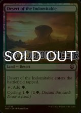 [FOIL] 不屈の砂漠/Desert of the Indomitable (リップル・フォイル仕様) 【英語版】 [M3C-土地C]