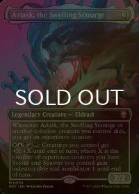 [FOIL] 隆起する災い魔、アズラスク/Azlask, the Swelling Scourge (全面アート・海外産ブースター版) 【英語版】 [M3C-無MR]
