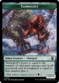 タルモゴイフ/TARMOGOYF & 苗木/SAPROLING 【英語版】 [M3C-トークン]