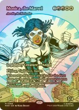 [FOIL] 驚異の存在、モニカ/Monica, the Marvel (全面アート版) 【英語版】 [MAR-金MR]