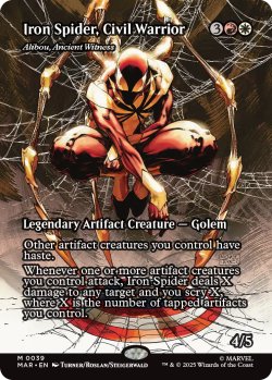画像1: シビル・ウォリアー、アイアン・スパイダー/Iron Spider, Civil Warrior (全面アート版) 【英語版】 [MAR-金MR]